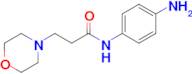 N-(4-aminophenyl)-3-morpholinopropanamide