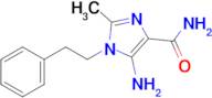 5-Amino-2-methyl-1-phenethyl-1H-imidazole-4-carboxamide
