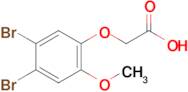 2-(4,5-Dibromo-2-methoxyphenoxy)acetic acid