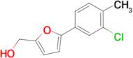 (5-(3-Chloro-4-methylphenyl)furan-2-yl)methanol