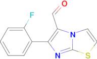 6-(2-Fluorophenyl)imidazo[2,1-b]thiazole-5-carbaldehyde