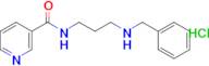 N-(3-(benzylamino)propyl)nicotinamide hydrochloride