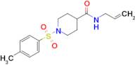 N-allyl-1-tosylpiperidine-4-carboxamide