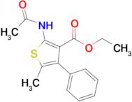 Ethyl 2-acetamido-5-methyl-4-phenylthiophene-3-carboxylate