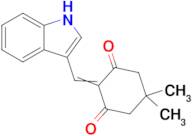 2-((1H-indol-3-yl)methylene)-5,5-dimethylcyclohexane-1,3-dione