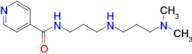 N-(3-((3-(dimethylamino)propyl)amino)propyl)isonicotinamide