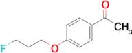 1-(4-(3-Fluoropropoxy)phenyl)ethan-1-one