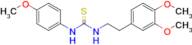 1-(3,4-Dimethoxyphenethyl)-3-(4-methoxyphenyl)thiourea