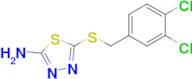 5-((3,4-Dichlorobenzyl)thio)-1,3,4-thiadiazol-2-amine