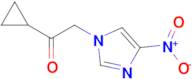 1-Cyclopropyl-2-(4-nitro-1H-imidazol-1-yl)ethan-1-one