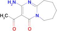 3-Acetyl-2-amino-7,8,9,10-tetrahydropyrimido[1,2-a]azepin-4(6H)-one