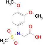 N-(3,4-dimethoxyphenyl)-N-(methylsulfonyl)glycine