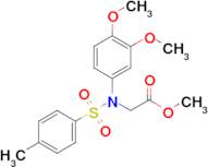 Methyl N-(3,4-dimethoxyphenyl)-N-tosylglycinate