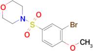 4-((3-Bromo-4-methoxyphenyl)sulfonyl)morpholine