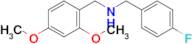 N-(2,4-dimethoxybenzyl)-1-(4-fluorophenyl)methanamine