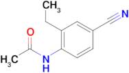 N-(4-cyano-2-ethylphenyl)acetamide