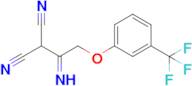 2-{2-[3-(trifluoromethyl)phenoxy]ethanimidoyl}propanedinitrile