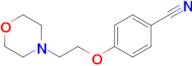 4-(2-Morpholinoethoxy)benzonitrile