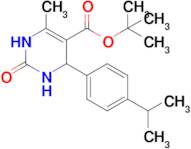 Tert-butyl 4-(4-isopropylphenyl)-6-methyl-2-oxo-1,2,3,4-tetrahydropyrimidine-5-carboxylate