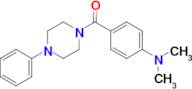 (4-(Dimethylamino)phenyl)(4-phenylpiperazin-1-yl)methanone