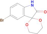 5-Bromospiro[indoline-3,2'-[1,3]dioxan]-2-one