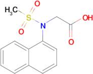 N-(methylsulfonyl)-N-(naphthalen-1-yl)glycine