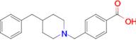 4-((4-Benzylpiperidin-1-yl)methyl)benzoic acid