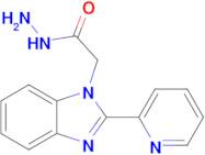 2-(2-(Pyridin-2-yl)-1H-benzo[d]imidazol-1-yl)acetohydrazide