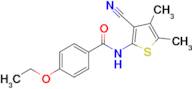 N-(3-cyano-4,5-dimethylthiophen-2-yl)-4-ethoxybenzamide