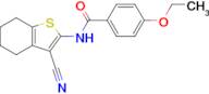 N-(3-cyano-4,5,6,7-tetrahydrobenzo[b]thiophen-2-yl)-4-ethoxybenzamide