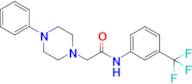 2-(4-Phenylpiperazin-1-yl)-N-(3-(trifluoromethyl)phenyl)acetamide