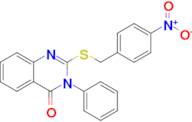 2-((4-Nitrobenzyl)thio)-3-phenylquinazolin-4(3H)-one