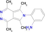 2-(1,4,5,7-Tetramethyl-6H-pyrrolo[3,4-d]pyridazin-6-yl)aniline