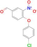 4-(4-Chlorophenoxy)-3-nitrobenzaldehyde