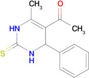 1-(6-Methyl-4-phenyl-2-thioxo-1,2,3,4-tetrahydropyrimidin-5-yl)ethan-1-one