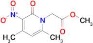 Methyl 2-(4,6-dimethyl-3-nitro-2-oxopyridin-1(2H)-yl)acetate