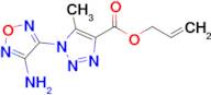 Allyl 1-(4-amino-1,2,5-oxadiazol-3-yl)-5-methyl-1H-1,2,3-triazole-4-carboxylate