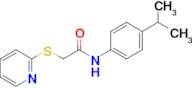 N-(4-isopropylphenyl)-2-(pyridin-2-ylthio)acetamide