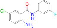 2-Amino-5-chloro-N-(3-fluorophenyl)benzamide