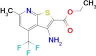 Ethyl 3-amino-6-methyl-4-(trifluoromethyl)thieno[2,3-b]pyridine-2-carboxylate