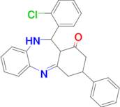 10-(2-chlorophenyl)-14-phenyl-2,9-diazatricyclo[9.4.0.0³,⁸]pentadeca-1,3,5,7-tetraen-12-one