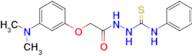 2-(2-(3-(Dimethylamino)phenoxy)acetyl)-N-phenylhydrazine-1-carbothioamide