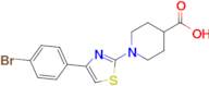 1-(4-(4-Bromophenyl)thiazol-2-yl)piperidine-4-carboxylic acid