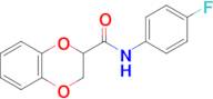 N-(4-fluorophenyl)-2,3-dihydrobenzo[b][1,4]dioxine-2-carboxamide