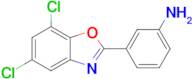 3-(5,7-Dichlorobenzo[d]oxazol-2-yl)aniline