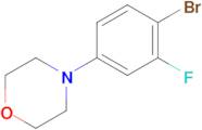 4-(4-Bromo-3-fluorophenyl)morpholine