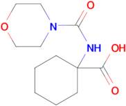 1-(Morpholine-4-carboxamido)cyclohexane-1-carboxylic acid