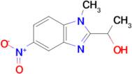1-(1-Methyl-5-nitro-1H-benzo[d]imidazol-2-yl)ethan-1-ol