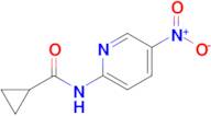 N-(5-nitropyridin-2-yl)cyclopropanecarboxamide