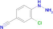 3-Chloro-4-hydrazinylbenzonitrile